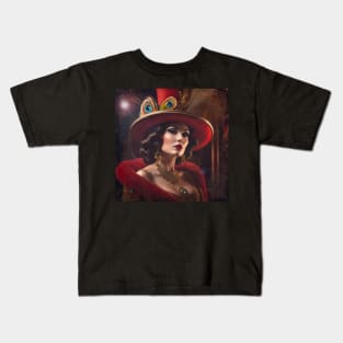 Vaudeville Singer Kids T-Shirt